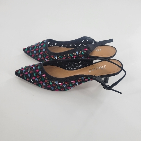 J. Renee Hasini Slingback Pump Shoes size 8.5 - Picture 2 of 6